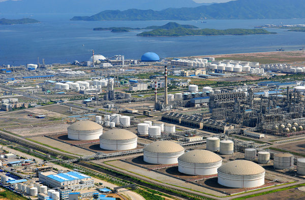 廣東惠州大亞灣石油化學(xué)工業(yè)區(qū)